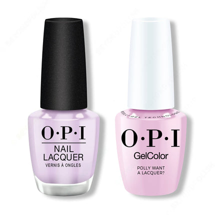 OPI - Intelli-Gel & Lacquer Duo - Polly Want A Lacquer?