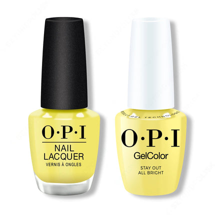 OPI - Intelli-Gel & Lacquer Duo - Stay Out All Bright