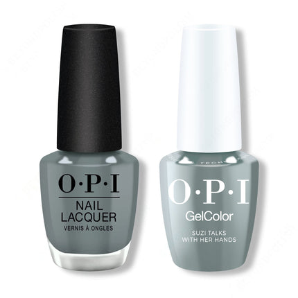 OPI - Intelli-Gel & Lacquer Duo - Suzi Talks With Her Hands