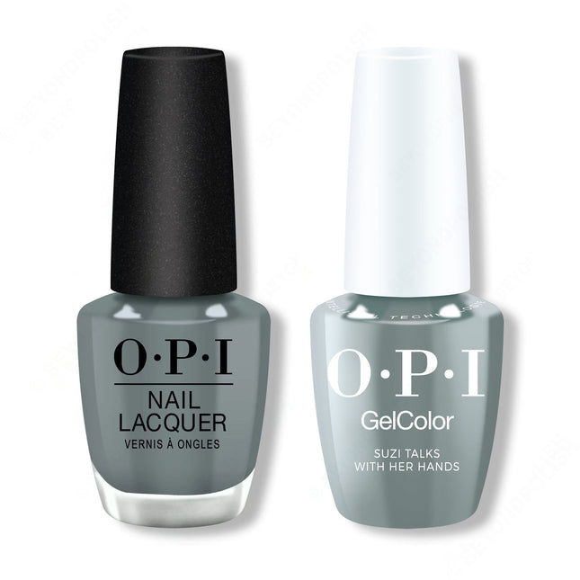 OPI - Intelli-Gel & Lacquer Duo - Suzi Talks With Her Hands