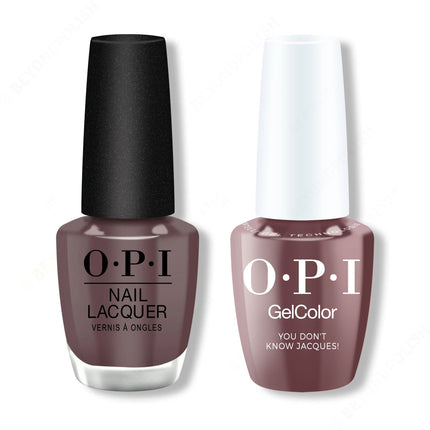 OPI - Intelli-Gel & Lacquer Duo - You Don't Know Jacques!