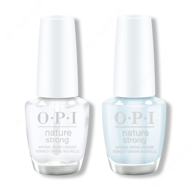 OPI - Nature Strong Duo - Top & Raindrop Expectations