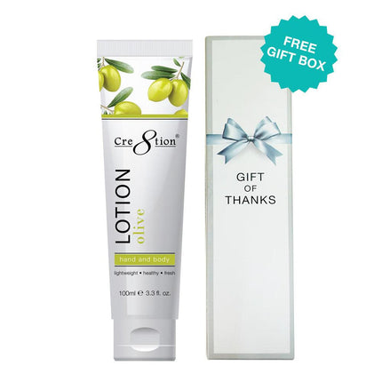 Cre8tion Hand & Body Lotion 100ml Gift Size Case Pack of 60 (Olive Scent)