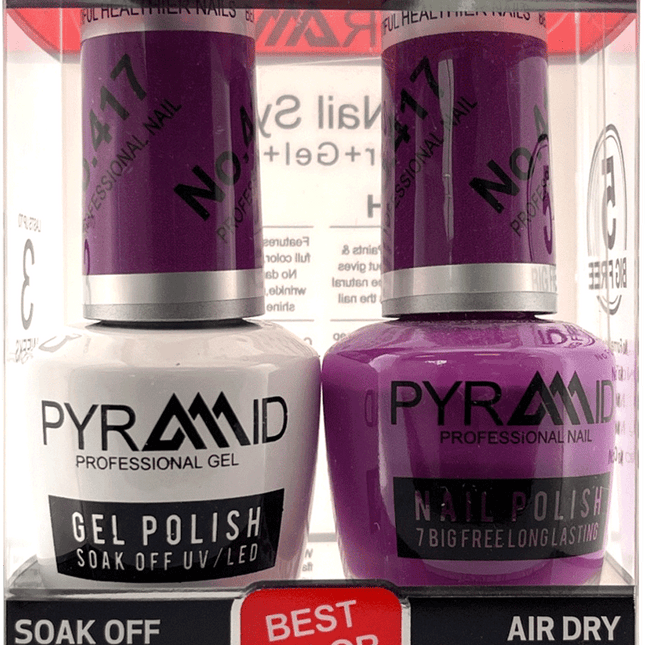 Pyramid - Gel & Polish Duo 15ml (#401 - #450)