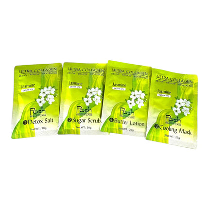 Posh Ultra Collagen 4-in-1 Pedicure/Manicure Kit - Jasmine (50pcs/case)