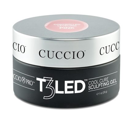 Cuccio T3 LED/UV Controlled Leveling Gel - Pink