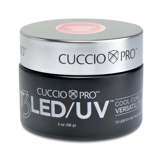 Cuccio T3 LED/UV Controlled Leveling Gel - Pink
