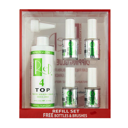 Red - Dip System: #4 Top Refill (6oz)