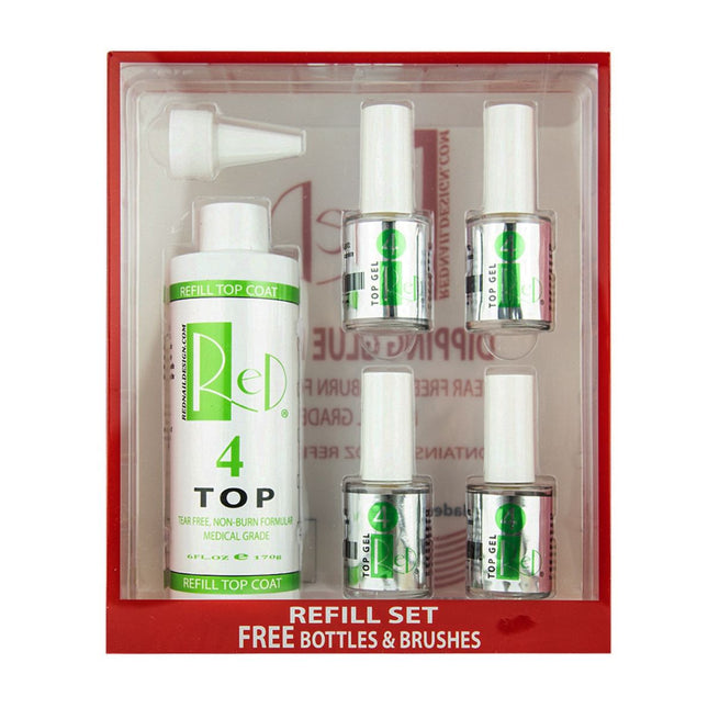 Red - Dip System: #4 Top Refill (6oz)