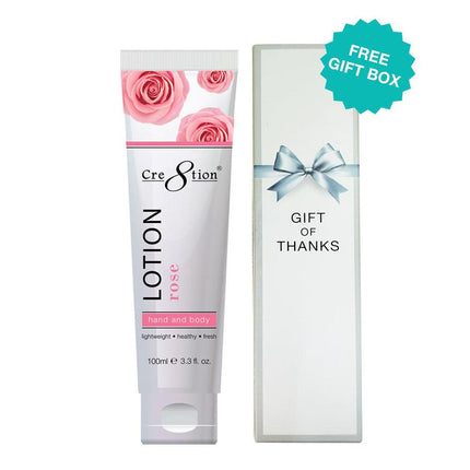 Cre8tion Hand & Body Lotion 100ml Gift Size Case Pack of 60 (Rose Scent)
