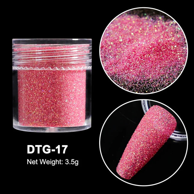 Sugar Nail Art Glitter Powder