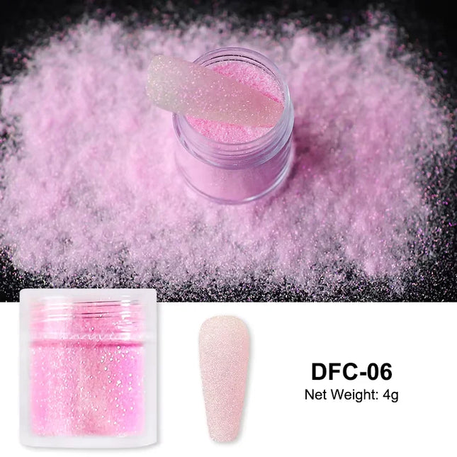 Sugar Nail Art Glitter Powder