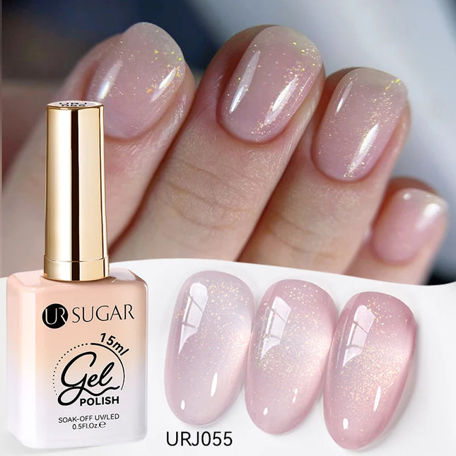 Jelly Nude Translucent Soak-Off Gel Polish