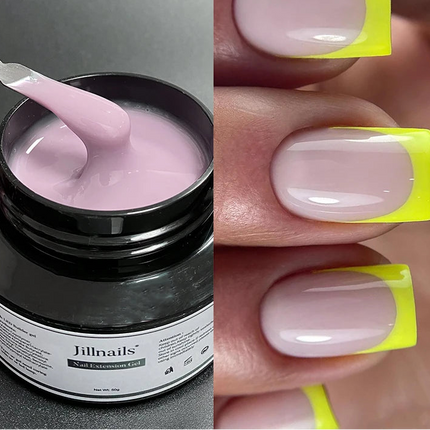 50ml Milky Pink & White Builder Gel for Extensions