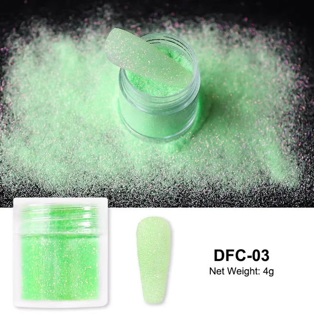 Sugar Nail Art Glitter Powder