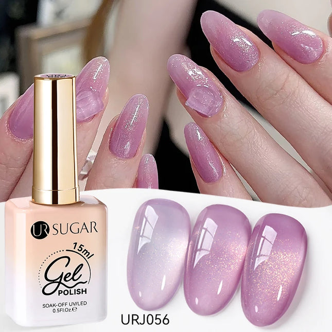 Jelly Gel Polish – Translucent Sheer Nail Gel