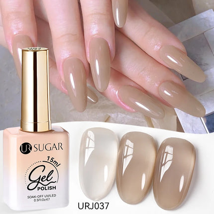 Jelly Nude Translucent Soak-Off Gel Polish
