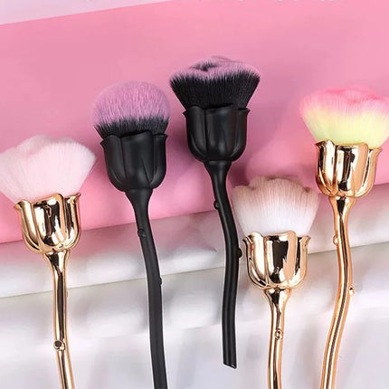 Rose Nail Art Cleaning Brush