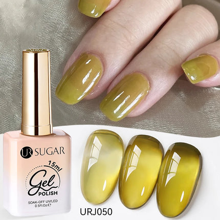 Jelly Gel Polish – Translucent Sheer Nail Gel