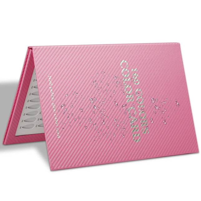 Professional Gel Nail Color Chart Book