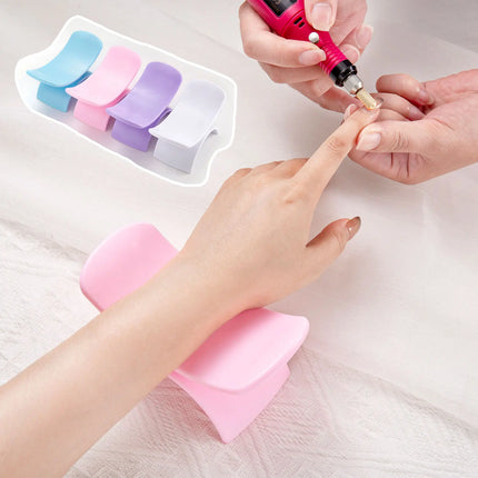 Stable U-Shaped Nail Art Hand Rest Pillow