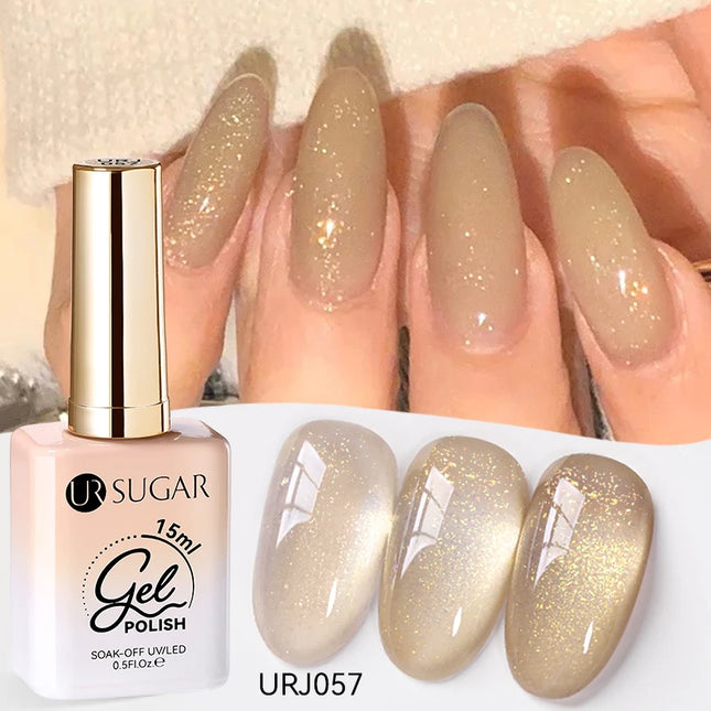 Jelly Gel Polish – Translucent Sheer Nail Gel