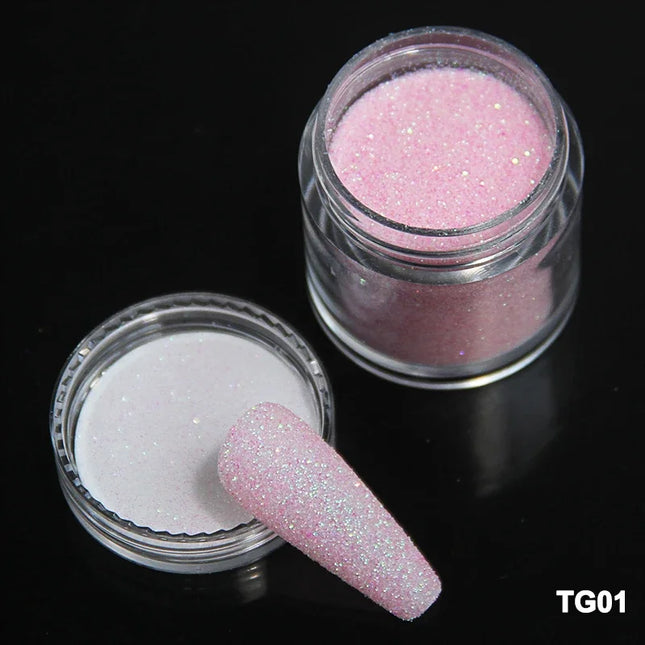 Sugar Nail Art Glitter Powder