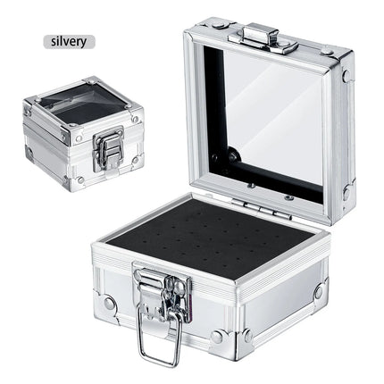 Professional 25-Hole Nail Drill Bit Organizer