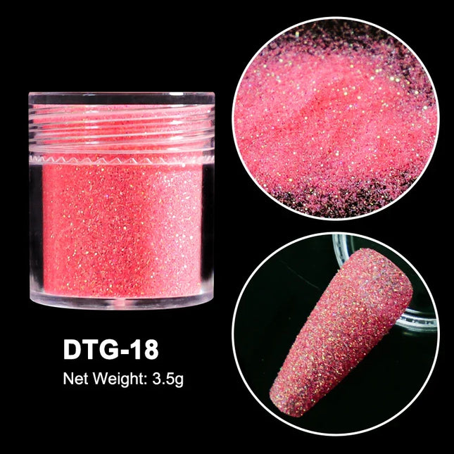 Sugar Nail Art Glitter Powder