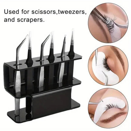 6-Slot Tweezer Organizer for Lash Tools