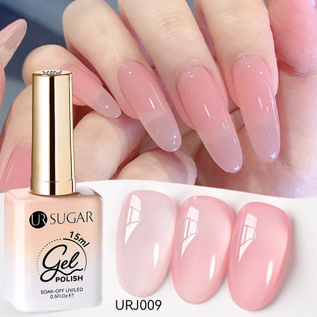 Jelly Nude Translucent Soak-Off Gel Polish