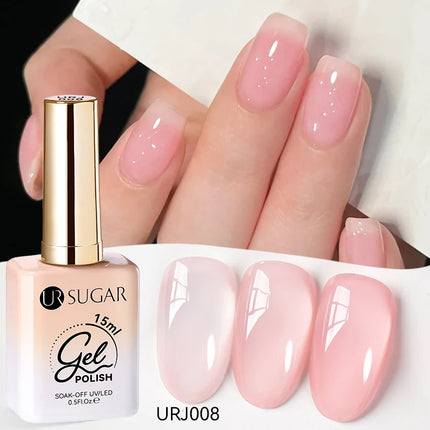 Jelly Gel Polish – Translucent Sheer Nail Gel