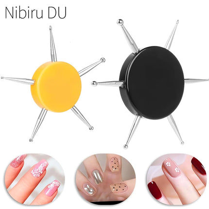 6-in-1 Nail Art Dotting & Embossing Tool