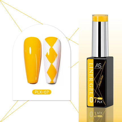 24-Color AS Gel Liner Polish for Nail Art