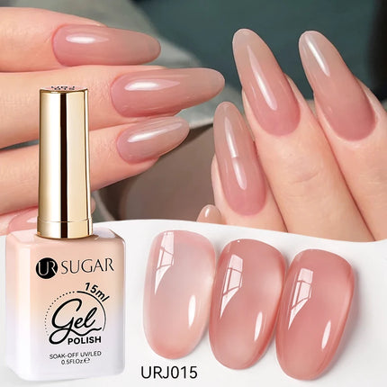 Jelly Nude Translucent Soak-Off Gel Polish
