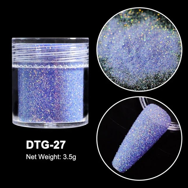 Sugar Nail Art Glitter Powder