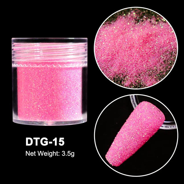 Sugar Nail Art Glitter Powder