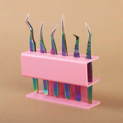 6-Slot Tweezer Organizer for Lash Tools