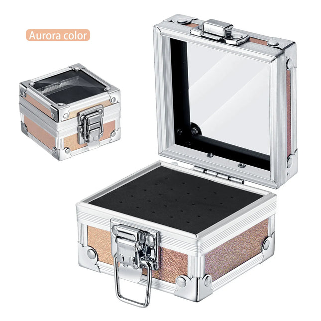 Professional 25-Hole Nail Drill Bit Organizer