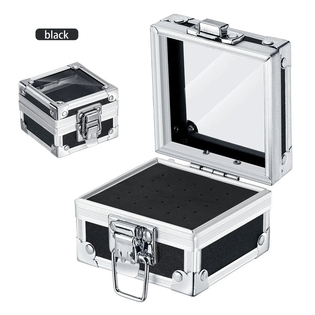 Professional 25-Hole Nail Drill Bit Organizer