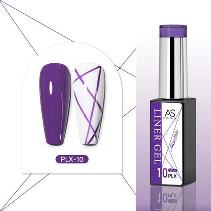 24-Color AS Gel Liner Polish for Nail Art