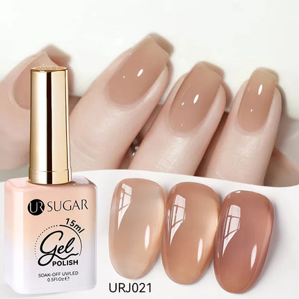 Jelly Nude Translucent Soak-Off Gel Polish