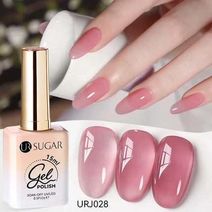 Jelly Nude Translucent Soak-Off Gel Polish