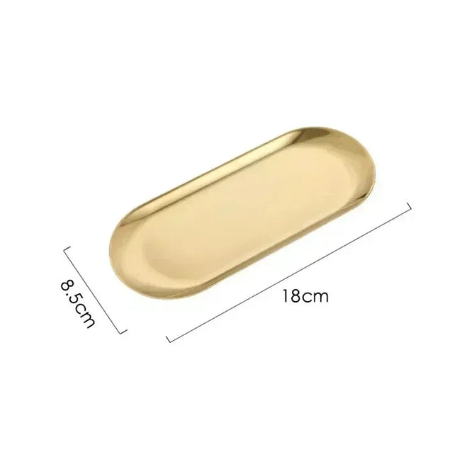 Stainless Steel Nail Art Equipment Tray