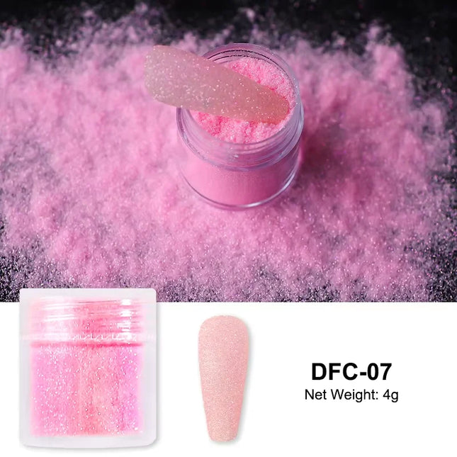 Sugar Nail Art Glitter Powder