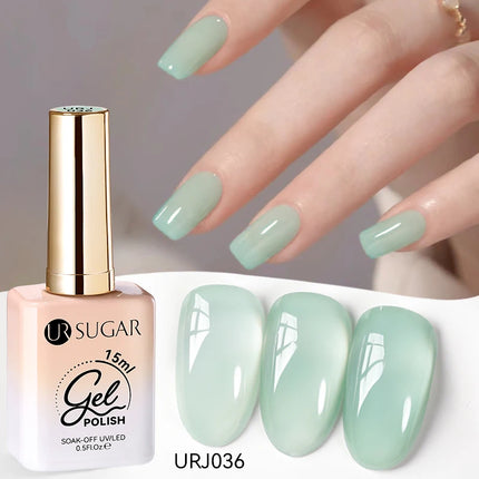 Jelly Gel Polish – Translucent Sheer Nail Gel