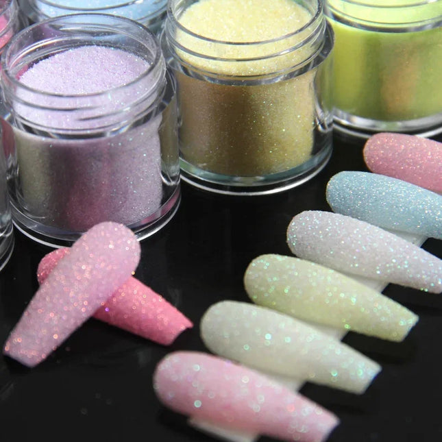 Sugar Nail Art Glitter Powder
