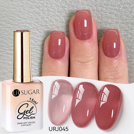 Jelly Nude Translucent Soak-Off Gel Polish