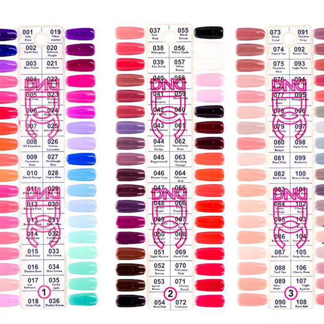 DND - DC Dip Powder Full Set 36 Colors (#1, #2, #3)