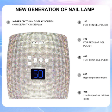 Pro Cordless Lamp 66W (Diamond Colors)